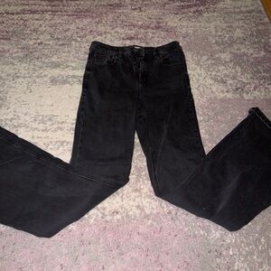 Garage Black flare Jeans
